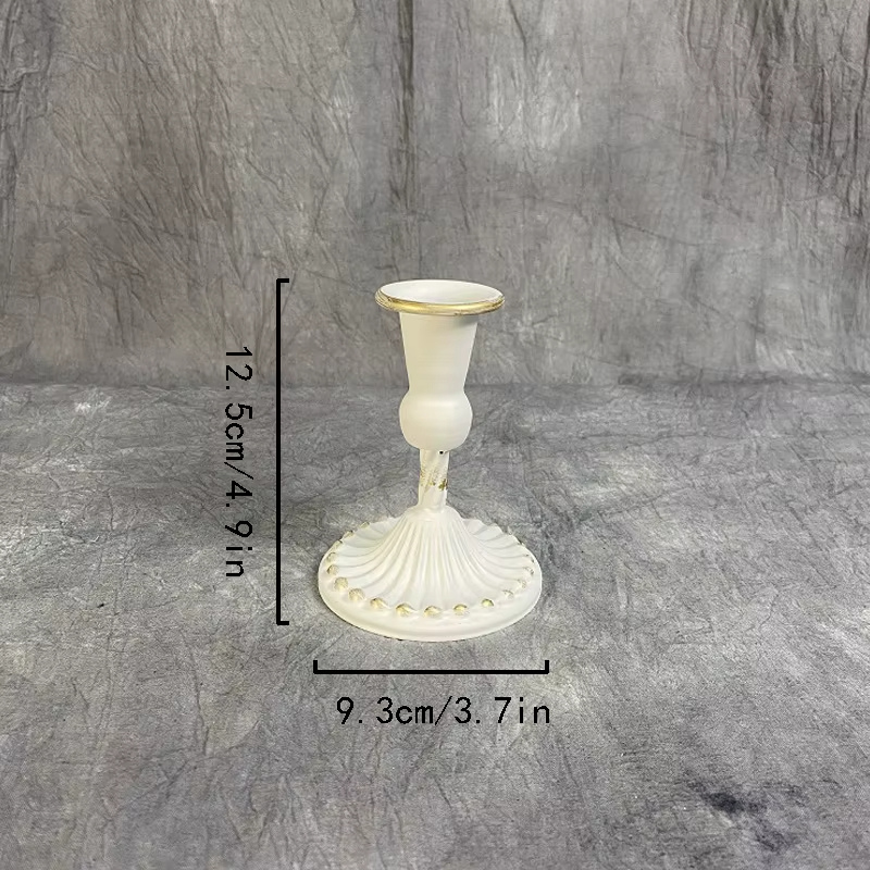 Ljusstake i Klassisk Metallisk Design – 5 Storlekar & 4 Färger