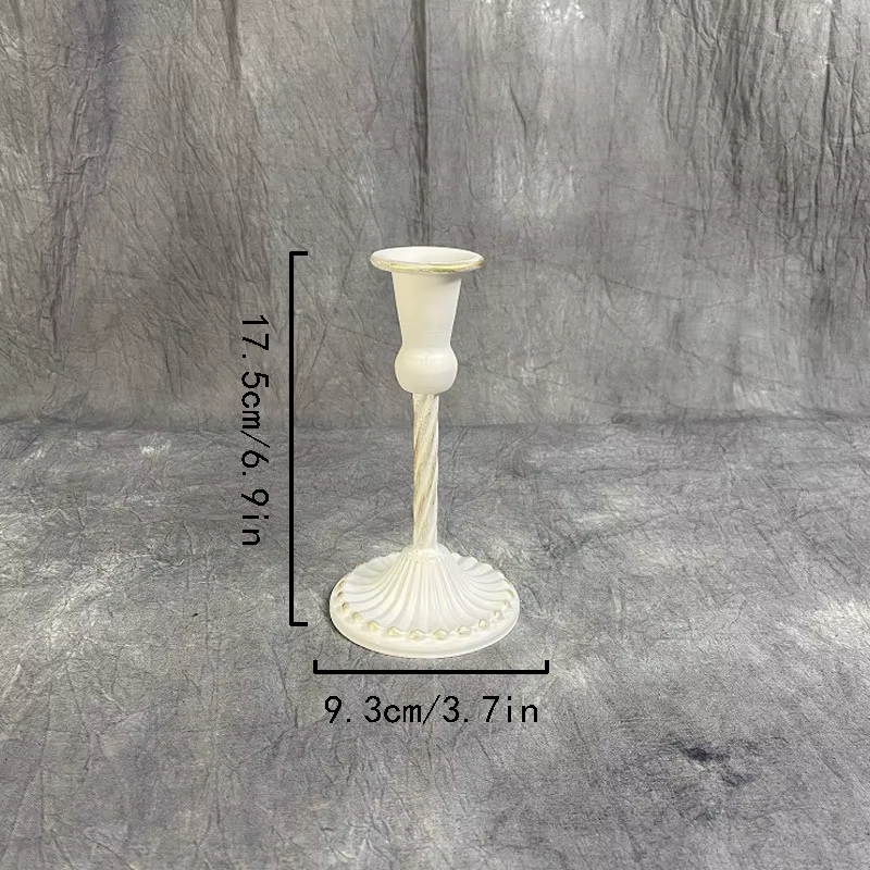 Ljusstake i Klassisk Metallisk Design – 5 Storlekar & 4 Färger