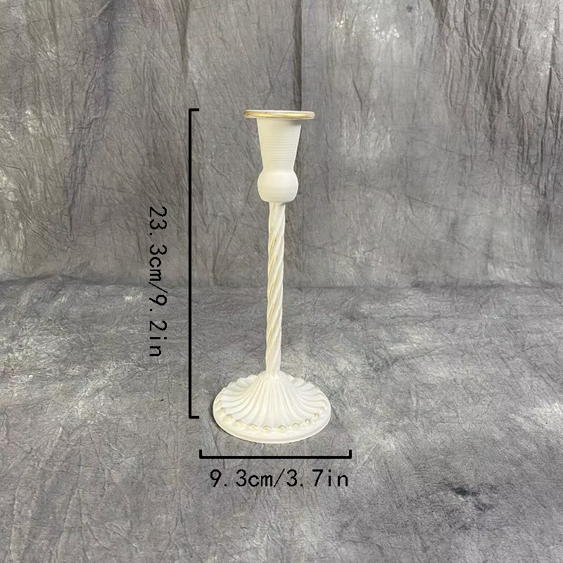 Ljusstake i Klassisk Metallisk Design – 5 Storlekar & 4 Färger