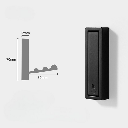 Fällbar Väggkrok i Metall – Platsbesparande Förvaring