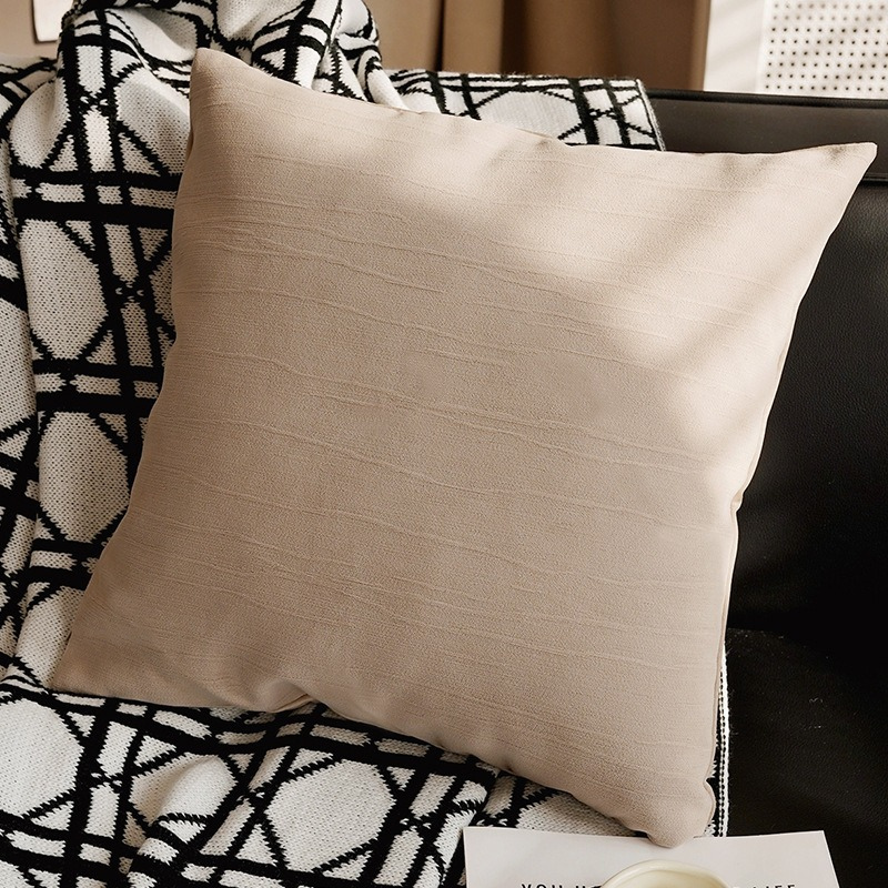 Kuddfodral i Beige & Bruna Toner 45 x 45 cm – Stilfulla Prydnadskuddar i Modern Design
