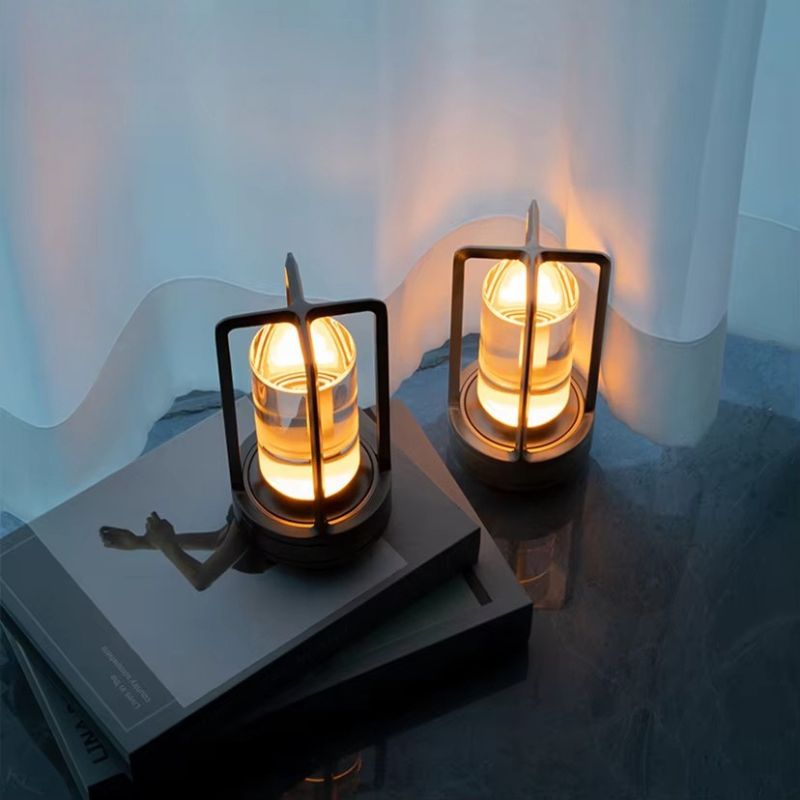 LED Glaslykta med Touch