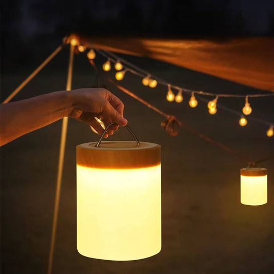 Elegant Bärbar Touchlampa