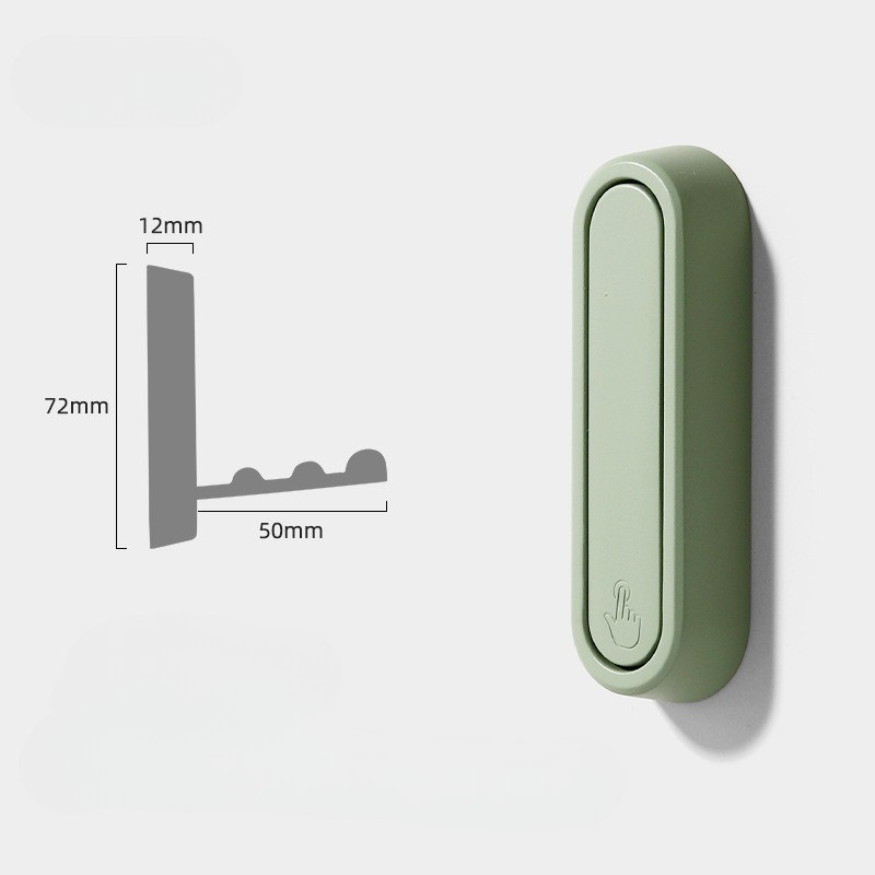 Fällbar Väggkrok i Metall – Platsbesparande Förvaring