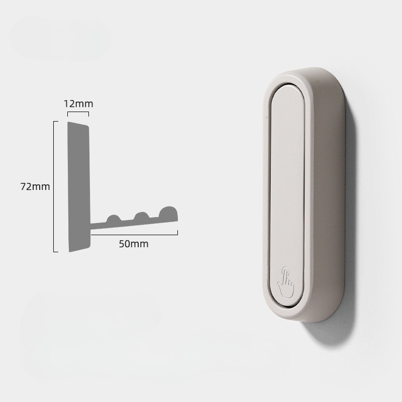 Fällbar Väggkrok i Metall – Platsbesparande Förvaring