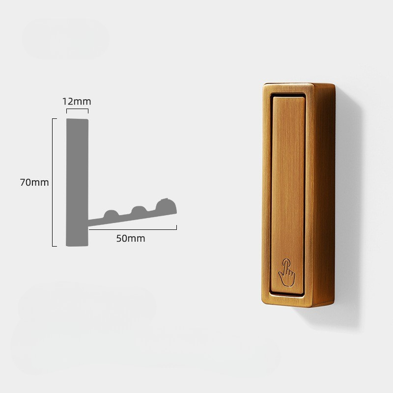 Fällbar Väggkrok i Metall – Platsbesparande Förvaring