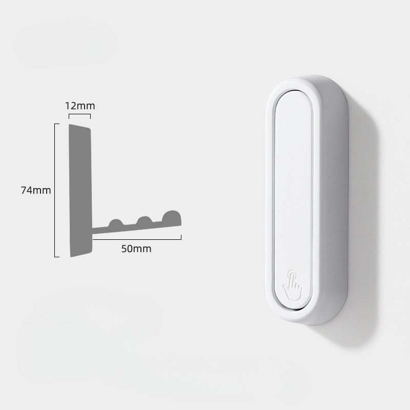 Fällbar Väggkrok i Metall – Platsbesparande Förvaring