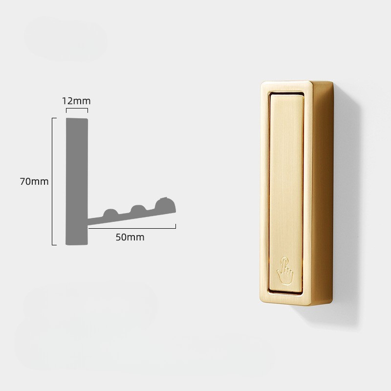 Fällbar Väggkrok i Metall – Platsbesparande Förvaring