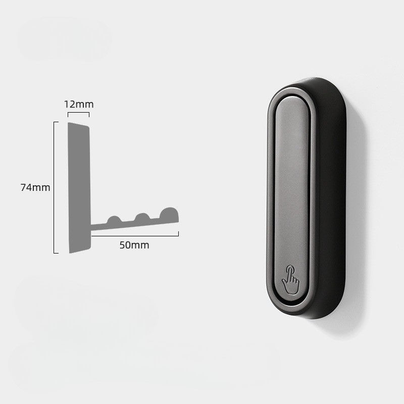 Fällbar Väggkrok i Metall – Platsbesparande Förvaring