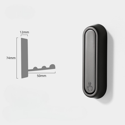 Fällbar Väggkrok i Metall – Platsbesparande Förvaring