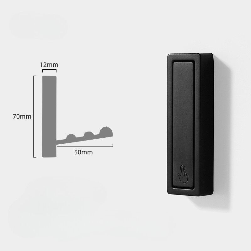 Fällbar Väggkrok i Metall – Platsbesparande Förvaring