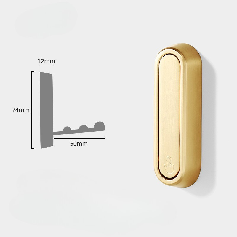 Fällbar Väggkrok i Metall – Platsbesparande Förvaring
