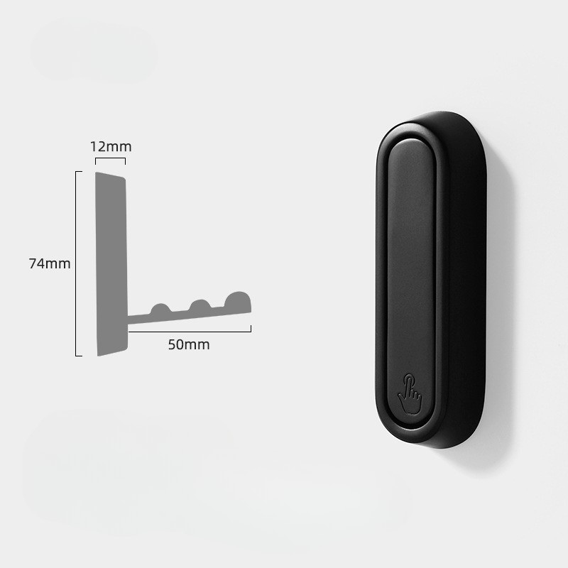 Fällbar Väggkrok i Metall – Platsbesparande Förvaring