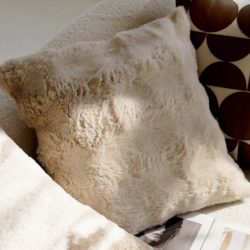 Kuddfodral i Beige & Bruna Toner 45 x 45 cm – Stilfulla Prydnadskuddar i Modern Design