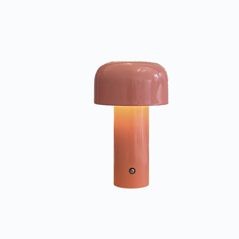 Svamplampa Bordslampa LED – Retro Design i Flera Färger