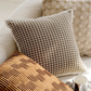 Kuddfodral i Beige & Bruna Toner 45 x 45 cm – Stilfulla Prydnadskuddar i Modern Design