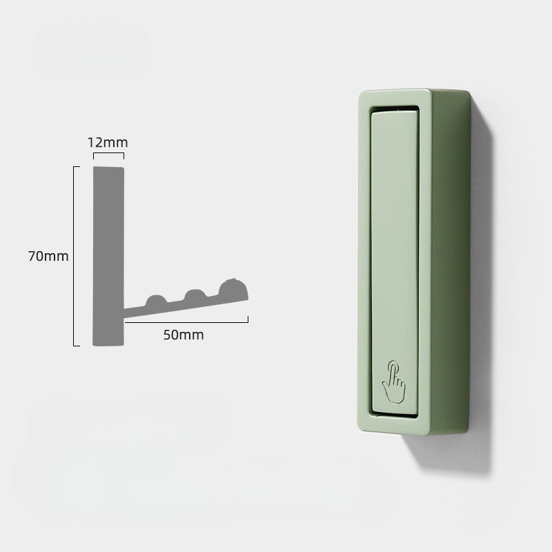 Fällbar Väggkrok i Metall – Platsbesparande Förvaring