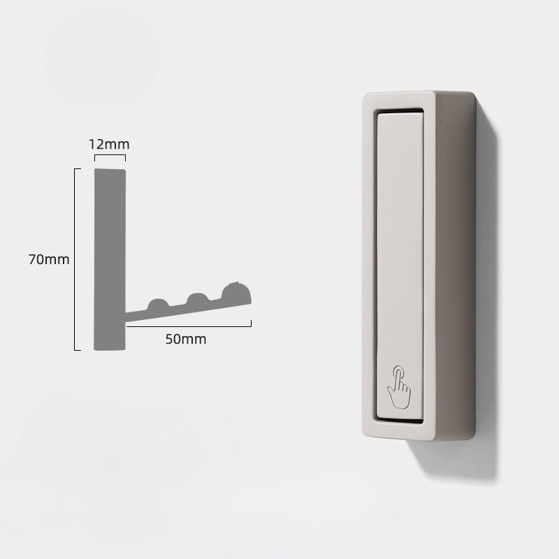 Fällbar Väggkrok i Metall – Platsbesparande Förvaring