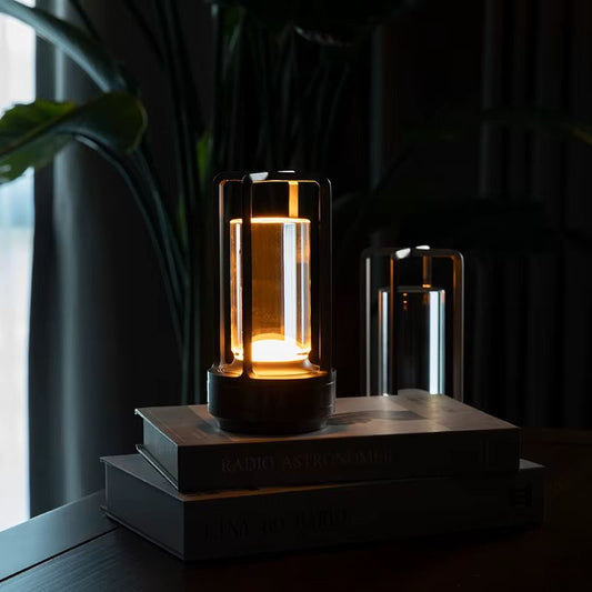 LED Glaslykta med Touch